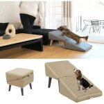 G�n�rique escalier pour petits chiens rampe pour chien canap� - lit pliable pour voiture antid�rapant ...