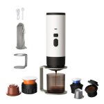 Gnrique machine a cafe portable 3 en 1 cafetire portable avec cran led et connecteur type - c cafetires ...