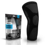 Genouillère de sport - powerlix - compression antidérapante - taille l - néoprène - noir Genouillère de sport - powerlix - compression antidérapante - taille l - néoprène - noir