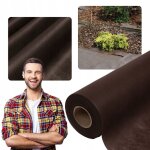 Geotextile / agrotextile contre les mauvaises herbes toile de paillage épais marron 150g 16m x 35 m Geotextile / agrotextile contre les mauvaises herbes toile de paillage épais marron 150g 16m x 35 m