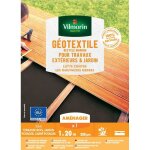 G�otextile recycl� marron travaux ext�rieurs - 100 g / m� - 1 m x 20 m