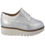 Geox demi - chaussures blenda en cuir respirant argenté pour femmes 39 Geox demi - chaussures blenda en cuir respirant argenté pour femmes 39