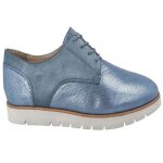 Chaussures - geox - d kookean g - cuir bleu - imperm�able - femme 36
