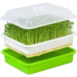 Germoir pour graines � germer germoir avec couvercle bac de culture plastique pour semis pour jardin ...