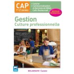 Livre lve - cap - gestion culture professionnelle - edition 2017 - 20 chapitres - exercices ccf