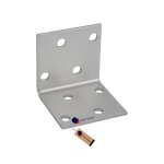 Gezu impex equerre dassemblage galvanis� 40 x 40 x 40 mm renforc�e connecteurs m�tal fixation pour charpente ...