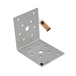 Gezu impex equerre dassemblage galvanis� 70 x 70 x 55 mm renforc�e connecteurs m�tal fixation pour charpente ...