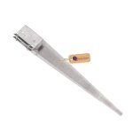 Gezu impex r�glable support de poteau � enfoncer 75 x 75 x 600 mm galvanis� � chaud douille enfoncer ...