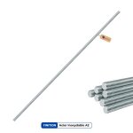 Gezu impex tige filet�e m8 1000 mm a4 acier inoxydable barre filet�es enti�rement tige filet�e pour charges ...