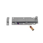 Gezu impex verrou de porte galvanoplastie 100 x 45 mm targette de porte blind�e fermeture p�ne coulissant ...