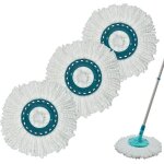 Gfred 3 pices balai serpillre microfibre compatible avec leifheit clean twist disc mop systmes ttes de ...