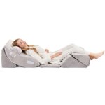 Giantex lot de 6 oreillers compens�s en mousse � m�moire - appuie - t�te - coussin jambes sur�lev� - ...