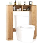 Giantex meuble dessus toilettes wc - 8 compartiments + 2 placards à porte - meuble / colonne salle de ... Giantex meuble dessus toilettes wc - 8 compartiments + 2 placards à porte - meuble / colonne salle de ...