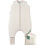 Gigoteuse molis&co 2. 5 tog hiver b�b� avec pieds et chaussettes - vichy beige 6 ans