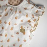 Gigoteuse ouatin�e � volants en coton - botanica