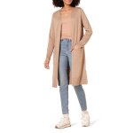 Gilet - essentials - wae35008fl18 - cam - xl - long lger - grandes tailles - femme