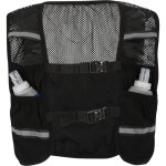 Gilet de course - endurance - boona gourdes souples inclues - taille s / m - noir