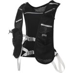 Gilet de course unisexe sac dhydratation r�fl�chissant l�ger sangle de poitrine r�glable adapt� � la ...