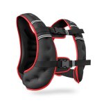 Gilet lest� 10 kg pour homme et femme avec bandes r�fl�chissantes et poche de rangement hop - sport veste ...