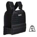 Gilet lest� tactique r�glable - hms premium - 65 kg - tko07 - poids ajustable - plaques amovibles - tissu ...