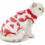Gilet m pour chats et chiens ceintures postopratoires pour animaux de compagnie costume pour animaux ...