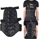 Gilet protection dorsale - moto - motocross - bmx - ski - vlo cross - snowboard - noir - multisport ...
