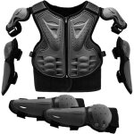 Gilet de protection enfant 6 - 13 ans avec genouill�res