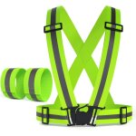 Gilet réfléchissant haute visibilité de jour comme de nuit pour la course le vélo et plus encore unisexe ... Gilet réfléchissant haute visibilité de jour comme de nuit pour la course le vélo et plus encore unisexe ...