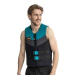 Gilet de sauvetage - jobe sports - néoprène - bleu - hommes - 50n iso certifié Gilet de sauvetage - jobe sports - néoprène - bleu - hommes - 50n iso certifié