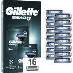 Gillette lames de rasoir pour homme mach 3 lot de 2 paquets de 8 lames Gillette lames de rasoir pour homme mach 3 lot de 2 paquets de 8 lames