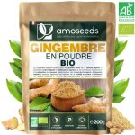 Gingembre en poudre bio 200g - amoseeds