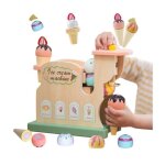 Glacier en bois jouet machine à crème glacée marchand de glace enfant dinette enfant en bois accessoire ... Glacier en bois jouet machine à crème glacée marchand de glace enfant dinette enfant en bois accessoire ...