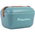 Glacire - polarbox - 20l - bleu marine - isolante - bracelet en cuir ajustable