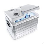 Glacire lectrique portable - aluminium - 39l - 12v et 230v - rfrigration efficace - transport facile ...