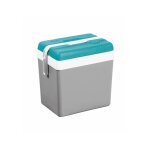 Glacire - generic - 24l - plastique - gris / bleu lagune - idale pour sorties en plein air