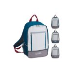 Glaci�re isotherme type sac � dos avec 2 compartiments 10 l. 23x15x36cm couleurs assorties. cool