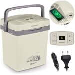 Glacière de voyage - berdsen icemax 26l - mode eco - crème - usb & allume - cigare Glacière de voyage - berdsen icemax 26l - mode eco - crème - usb & allume - cigare
