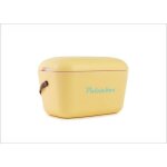 Glaci�re - polarbox - 12 l - jaune - design vintage - poign�e en cuir