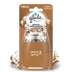 Glade (r) sense - spray(tm) recharge sensual sandalwood - jasmine duopack - infuse aux huiles essentielles ...