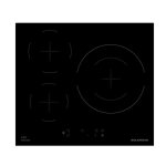 Glem gas plaque de cuisson induction 60cm 3 feux 7400w - gti630esl
