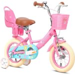 Glerc 14 pouces vlo pour enfants pour 3 4 5 ans petite fille mignon vlo avec stabilisateur de panier ...