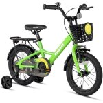 Glerc bubble 16 pouces vlo enfant pour garons et filles de 5 6 7 8 ans avec stabilisateurs de panier ...