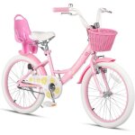 Glerc maggie 20 pouces fille vélo age 7 - 13 ans vélo pour enfants avec poupées siège panier support ... Glerc maggie 20 pouces fille vélo age 7 - 13 ans vélo pour enfants avec poupées siège panier support ...