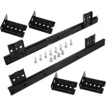 Glissires pour tiroirs coulisse tiroir 350mm coulisse a bille pour plateau coulissant clavier (1 paire) ...