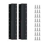 Glissi�res de tiroir sous escalier - duoku - 400 mm - coulisses � roulement � billes avec extension compl�te ...