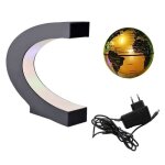 Globe flottant - led - magnétique - interactif - multicolore - pour intérieur Globe flottant - led - magnétique - interactif - multicolore - pour intérieur