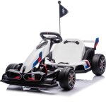 Go kart �lectrique pour enfants bmw - 24v - 5 � 12 ans - fonction d�rive - blanc