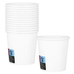 Gobelets lot de 1000 en carton 4 oz (120 ml) gobelets en papier biodgradables cologiques jetables pour ...