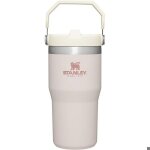 Gobelet en acier inoxydable avec paille - bouteille deau isol�e sous vide pour la maisone bureau ou voiture ...