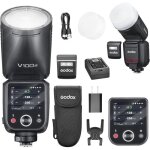 Godox v100s flash v100 - s 100w t�te ronde �cran tactile pour sony